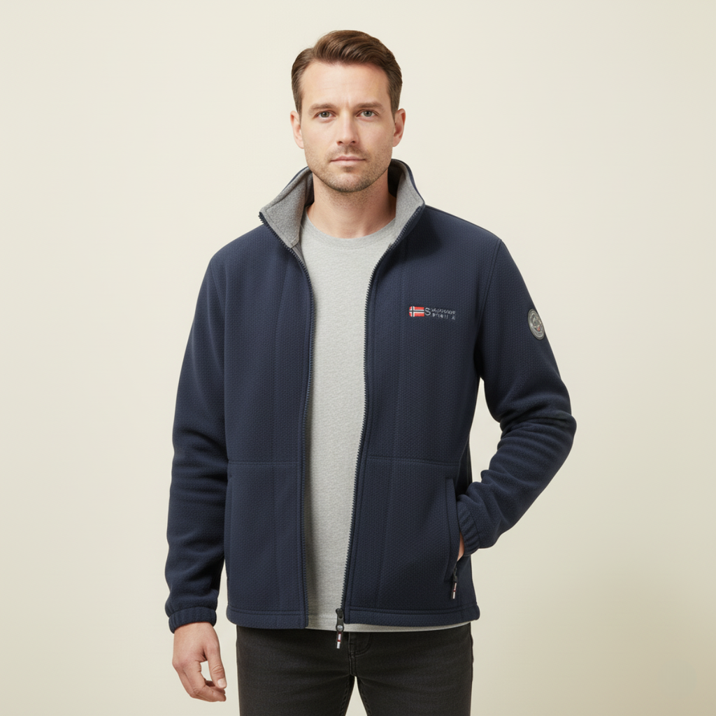 The Oslo Fleece Lined Warm Outdoor Jacket for Men