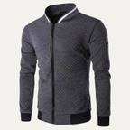 The Appiano Lightweight Zip Up Quilted Bomber Men's Jacket