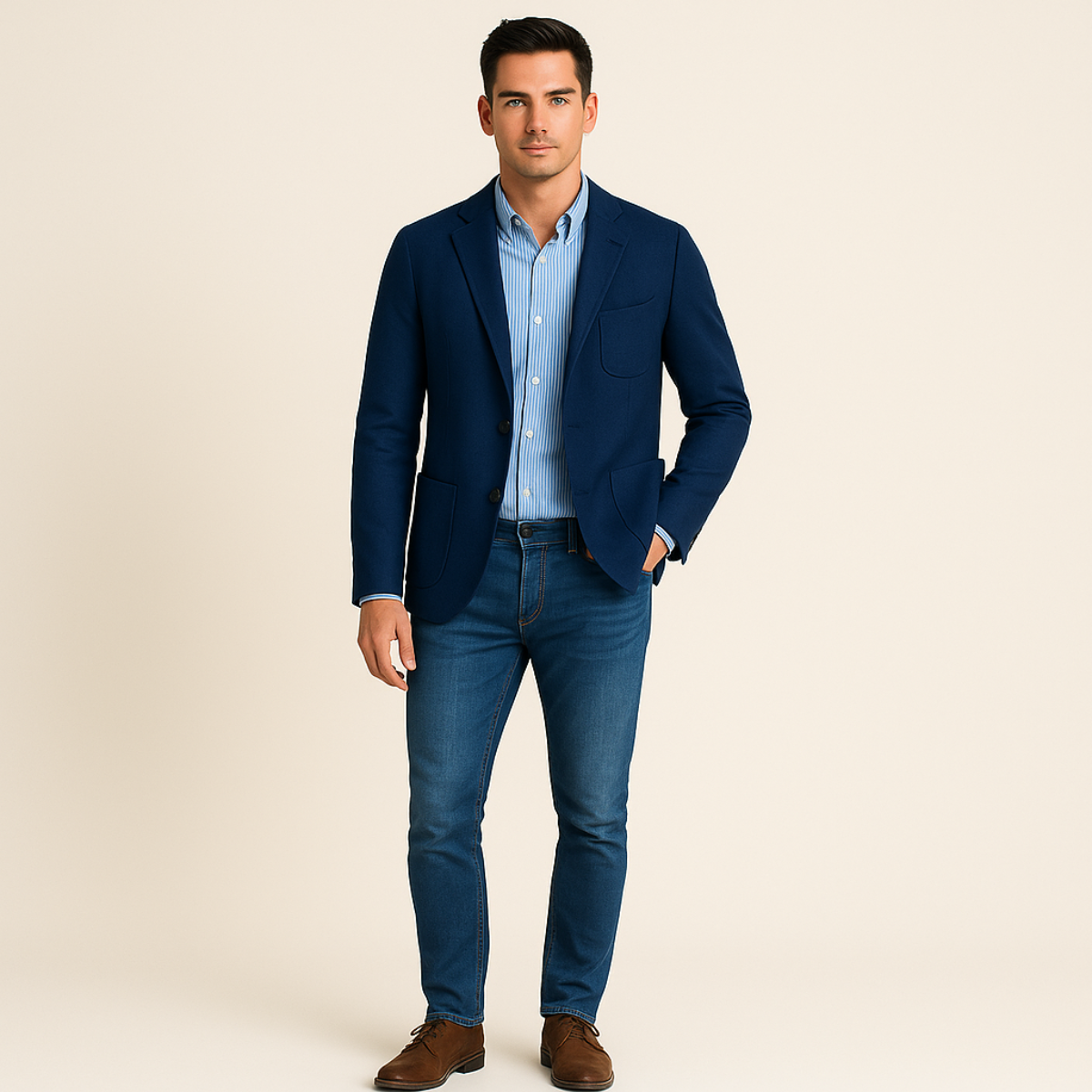 The Oxford Linen Summer Blazer - Wedding Guest Men - Formal Occasions
