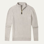 The Oslo Quarter Zip Jumper for Men - Old Money
