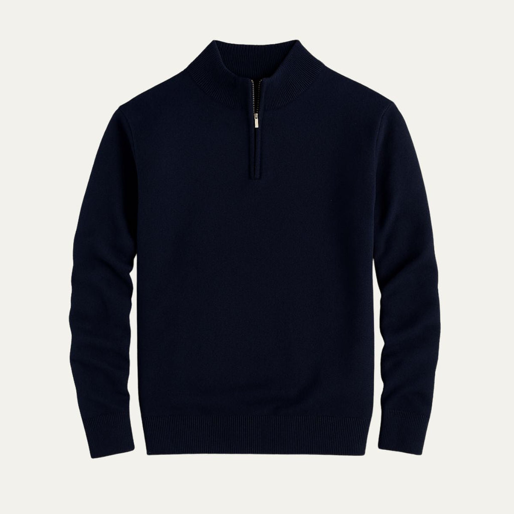 The Warwick Quarter Zip Jumper for Men