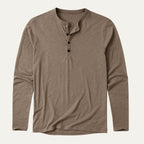 The Cromwell Long Sleeve Cotton Polo for Men