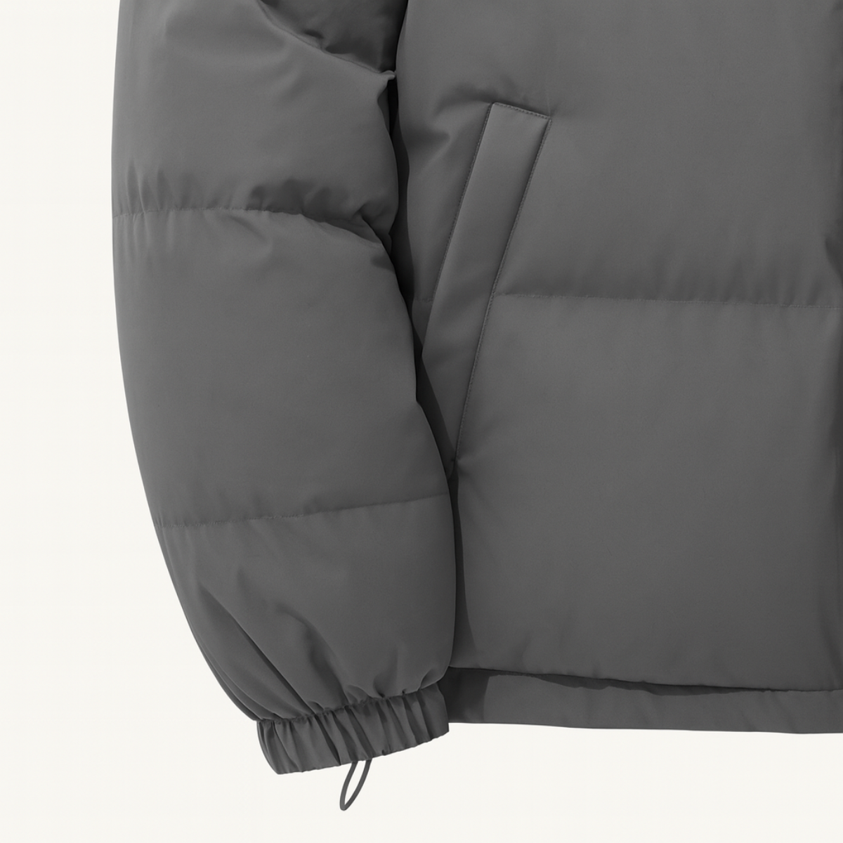 The Hamilton Men's Winter Quilted Puffer Jacket with Hood