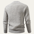 The Asciano Winter Warm Henley Knit Men’s Jumper