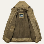 The Halstead Men’s Military Thermal Winter Hooded Jacket