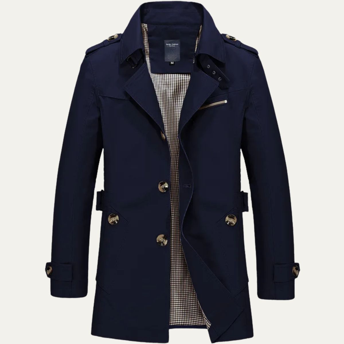 The MauroIcardi Elegant and Stylish Trench Coat for Men