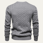 The Carmarthenshire Stylish Crew Neck Knitwear Men's Jumper