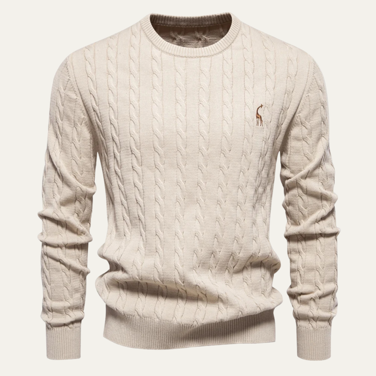 The Carmarthenshire Stylish Crew Neck Knitwear Men's Jumper