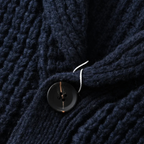 The Notting Hill Men’s Vintage Chunky Shawl Cardigan