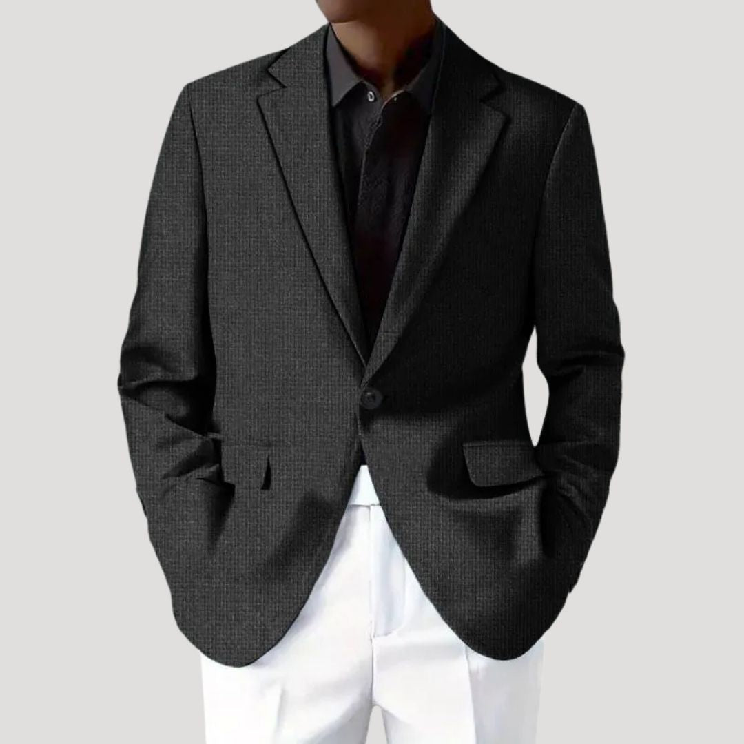 Edward | Men’s Textured Tailored Casual Blazer