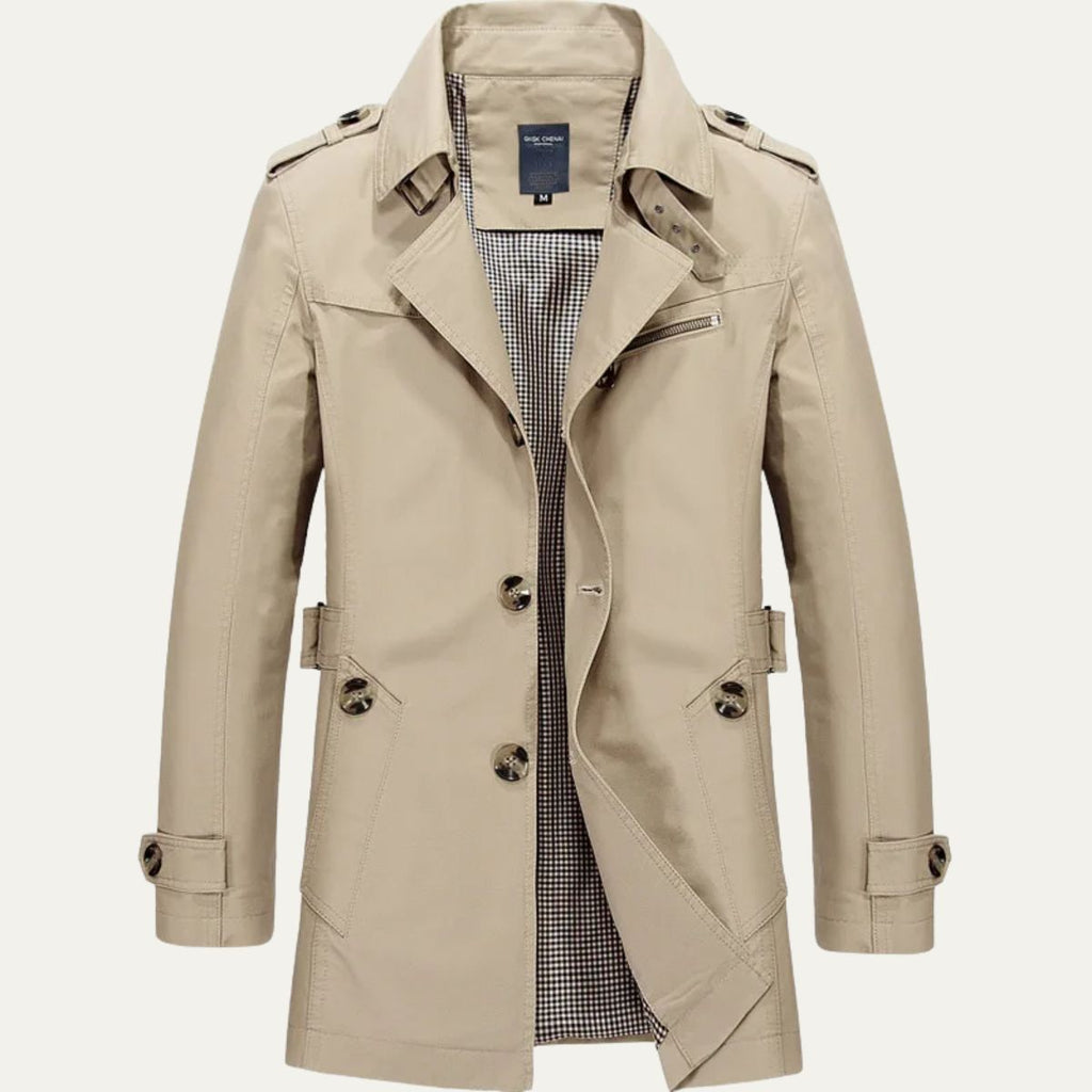 The MauroIcardi Elegant and Stylish Trench Coat for Men