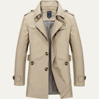 The MauroIcardi Elegant and Stylish Trench Coat for Men
