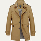 The MauroIcardi Elegant and Stylish Trench Coat for Men