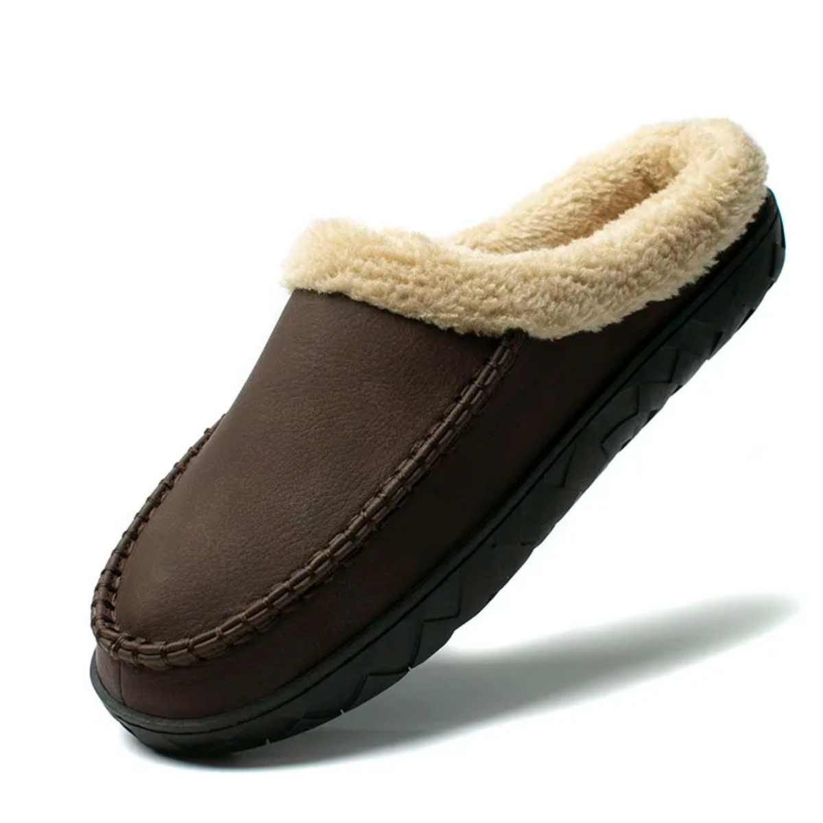 The Knutsford Men's Winter House Shoes Fur Lined Slippers