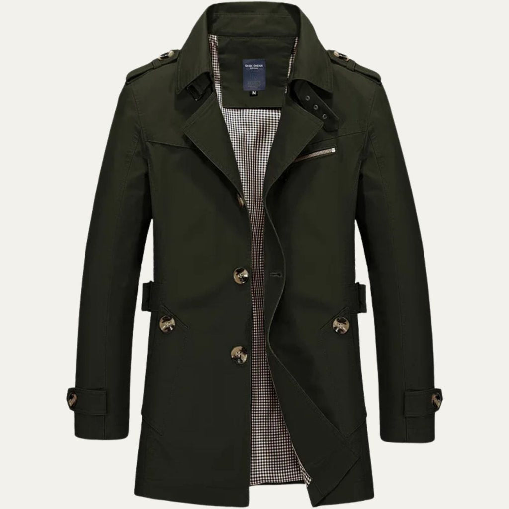 The MauroIcardi Elegant and Stylish Trench Coat for Men