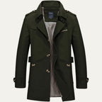 The MauroIcardi Elegant and Stylish Trench Coat for Men