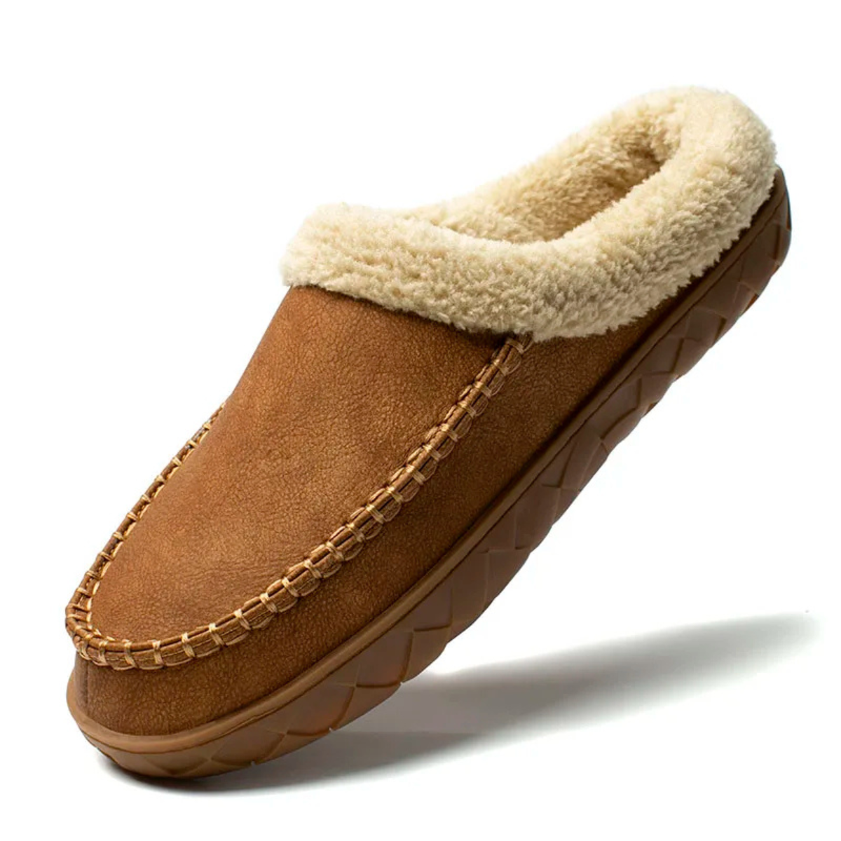 The Knutsford Men's Winter House Shoes Fur Lined Slippers
