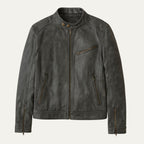 The Brooklyn Leather Biker Jacket – Men’s Classic Motorcycle Style