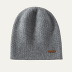 The Westbury Trendy Ribbed Knit Cashmere Beanie