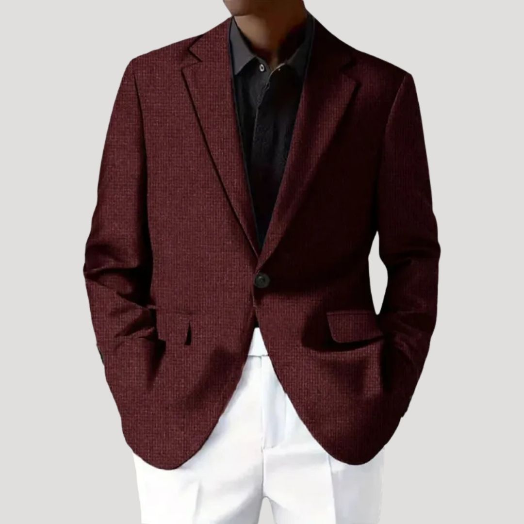 Edward | Men’s Textured Tailored Casual Blazer