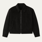 The Madrid Suede Leather Jacket – Men’s Classic Bomber Style