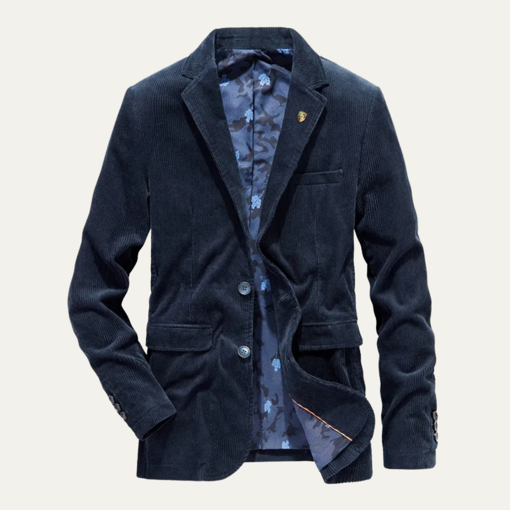 The Wadhurst Corduroy Casual Single Breasted Blazer Men's Jacket