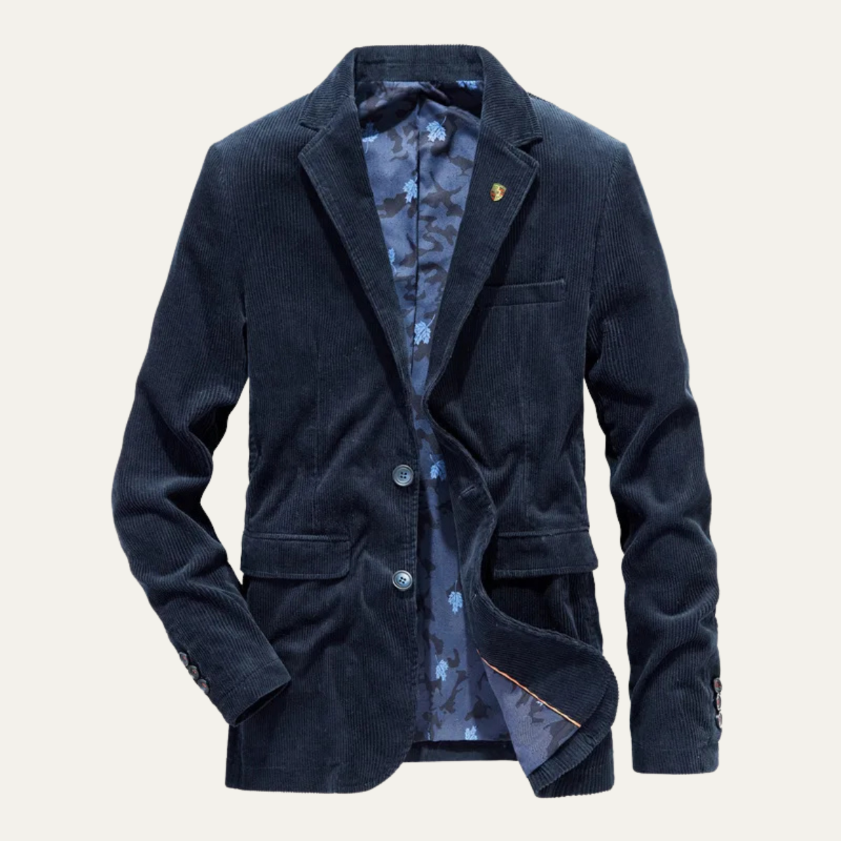 The Wadhurst Corduroy Casual Single Breasted Blazer Men's Jacket