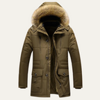 The Wandsworth Winter Fur Hooded Parka Men's Jacket