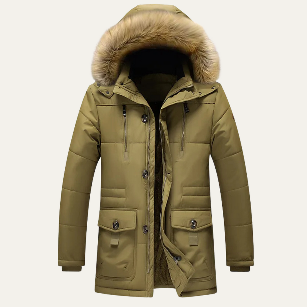 The Wandsworth Winter Fur Hooded Parka Men's Jacket
