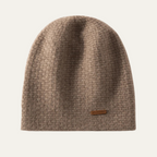 The Westbury Trendy Ribbed Knit Cashmere Beanie