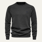 The Trento Men's Classic Crew Neck Cotton Sweatshirt Jumper
