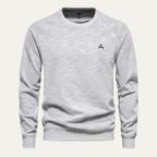 The Trento Men's Classic Crew Neck Cotton Sweatshirt Jumper