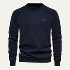 The Trento Men's Classic Crew Neck Cotton Sweatshirt Jumper
