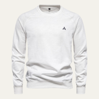 The Trento Men's Classic Crew Neck Cotton Sweatshirt Jumper