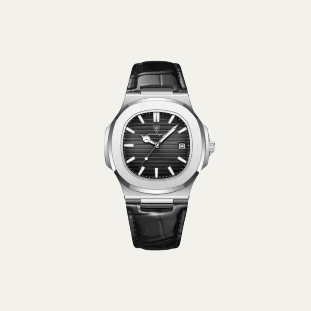 The Belgravia Men’s Elegant Luxury Watch - Premium Leather Strap