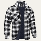 The Monmouth Men's Flannel Check Plaid Jacket