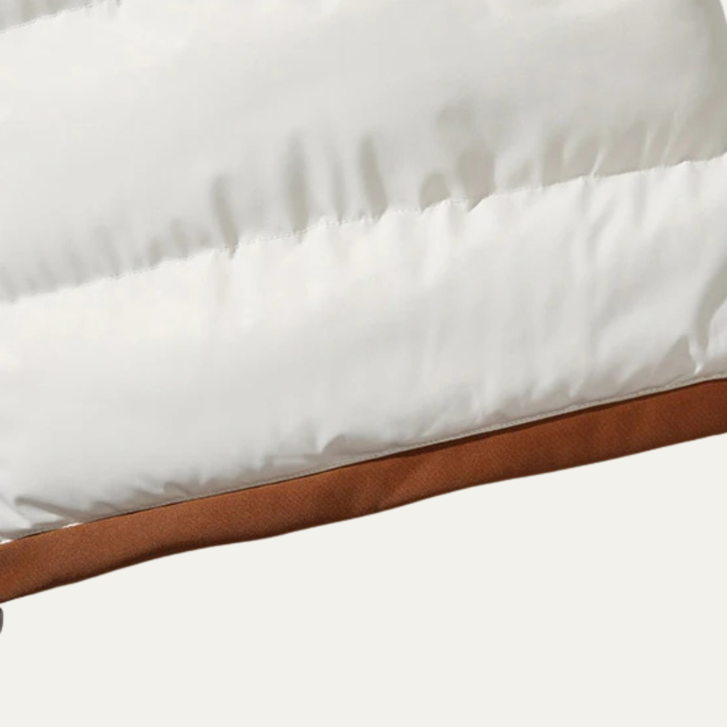 The Courmayeur Men's Hooded Sleeveless Warm Winter Puffer Gilet