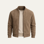 The Verona Elegant Suede Jacket for Men - Premium Autumn Design