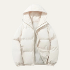 The Hamilton Men's Winter Quilted Puffer Jacket with Hood