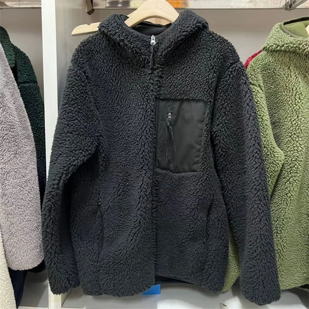 The Hamilton Fleece Lined Teddy Wool Jacket for Men