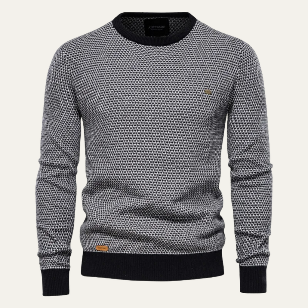 The Anglesey Men's Casual Crew Neck Knit Jumper
