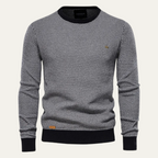 The Anglesey Men's Casual Crew Neck Knit Jumper