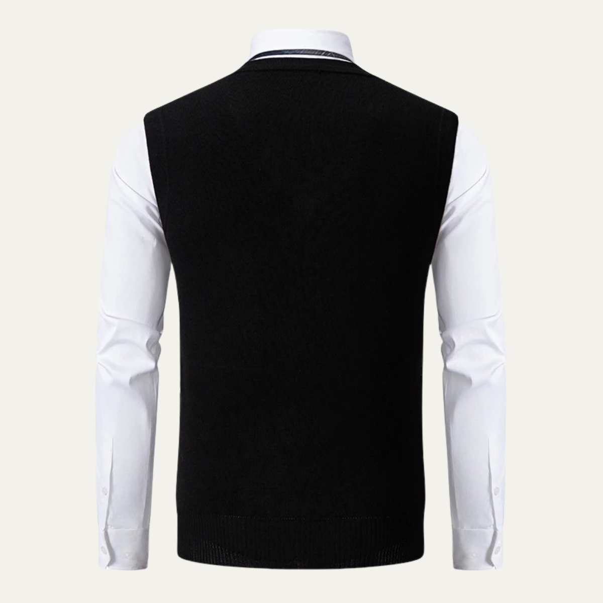 The Nottingham Classic Patterned V Neck Knitted Men’s Vest