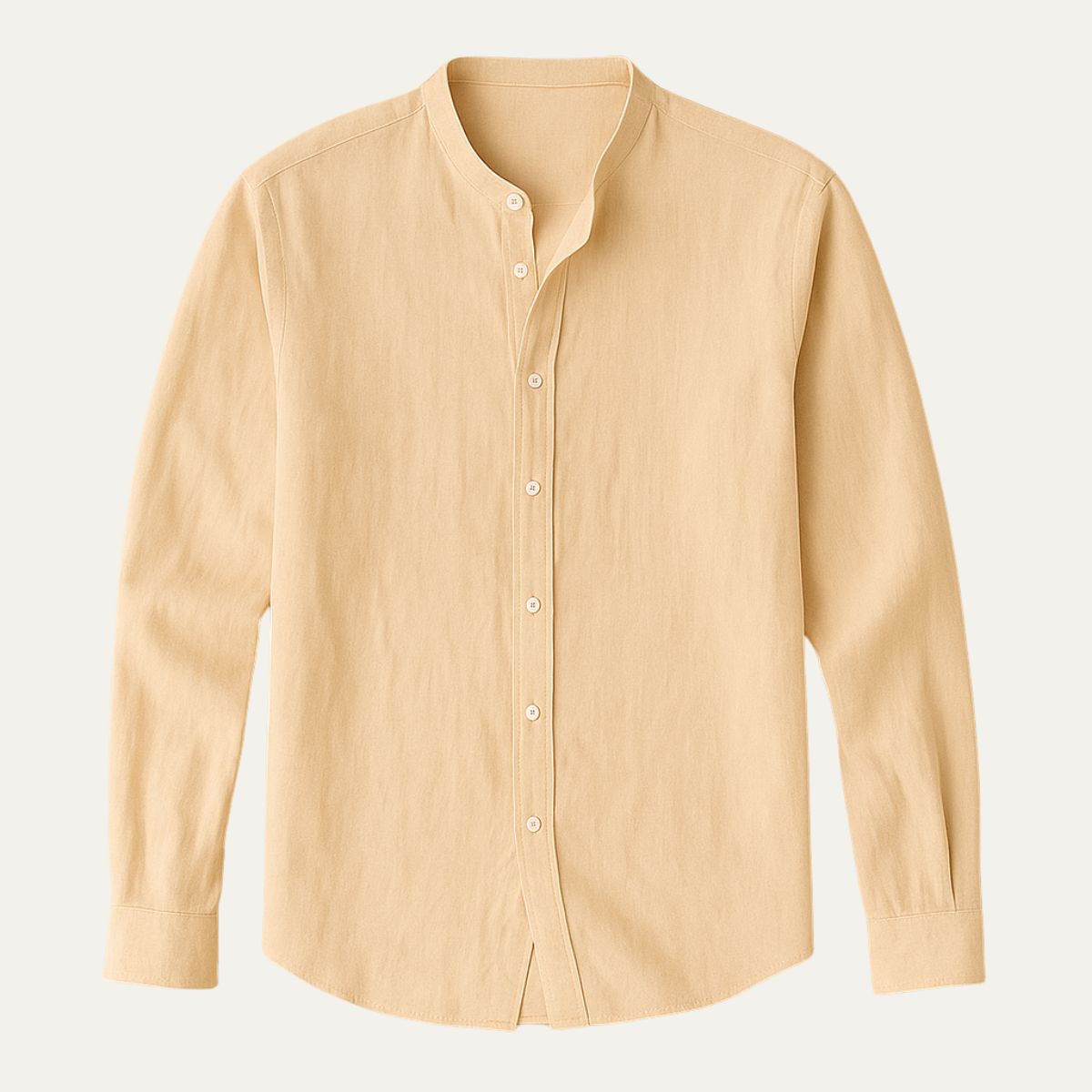 Casual Linen Men's Shirt Relaxed Fit