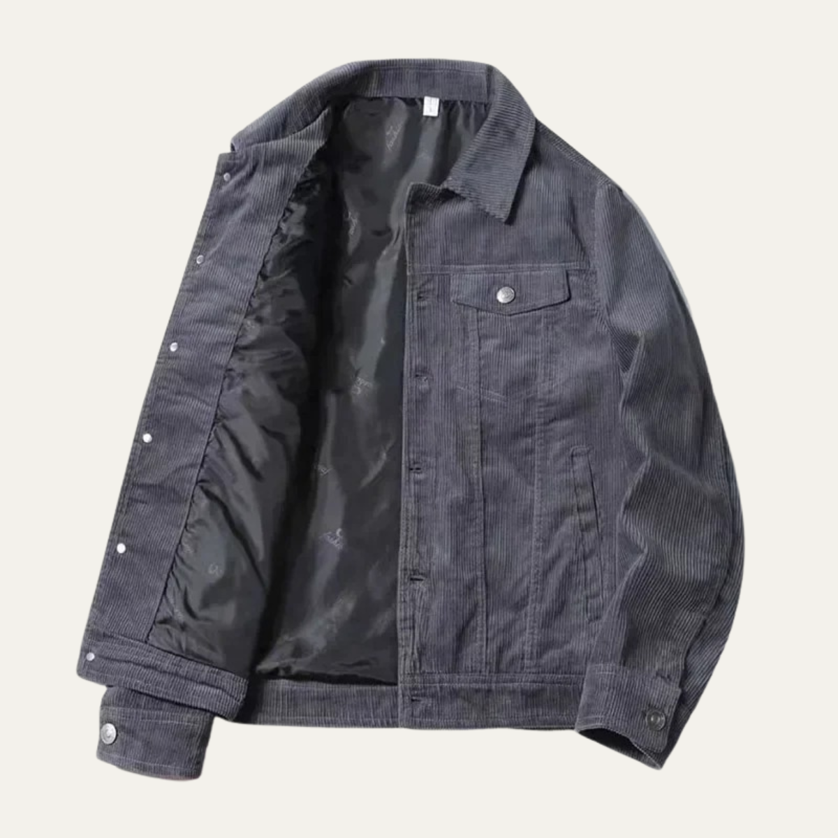 The Torino Men's Vintage Corduroy Button Up Jacket