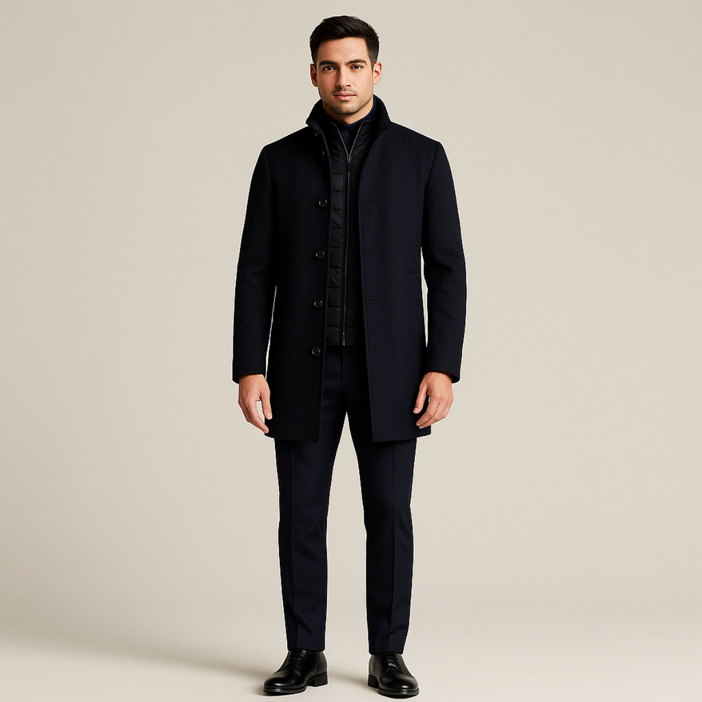 The Vienna Wool Coat – Men’s Classic Winter Overcoat