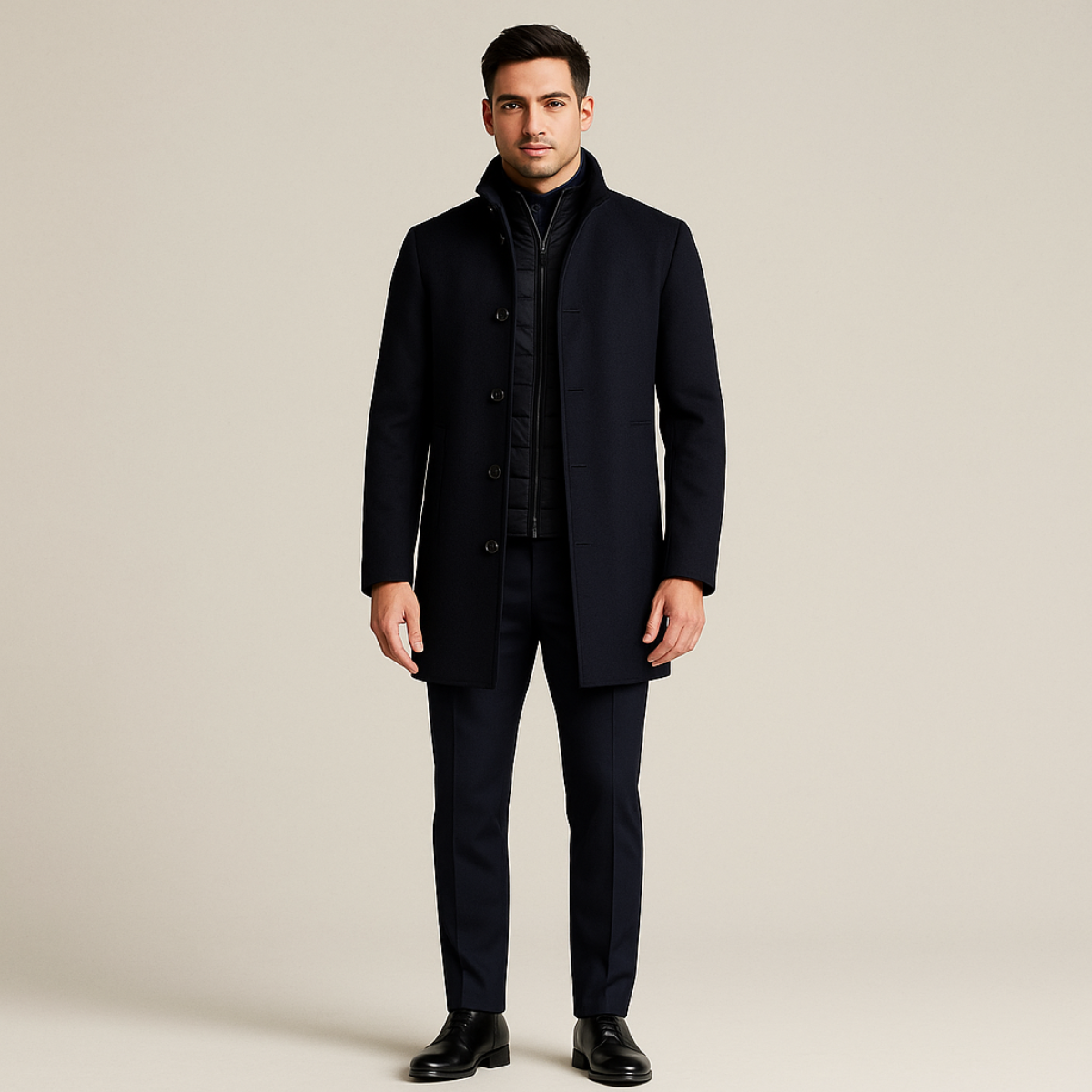 The Vienna Wool Coat – Men’s Classic Winter Overcoat