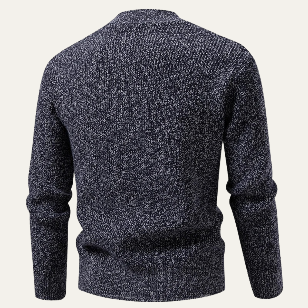 The Asciano Winter Warm Henley Knit Men’s Jumper