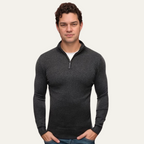 The Aviemore Quarter Zip Slim Fit Casual Men's Jumper