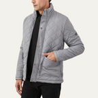 The Lincoln Men's Quilted Insulated Winter Outerwear Jacket